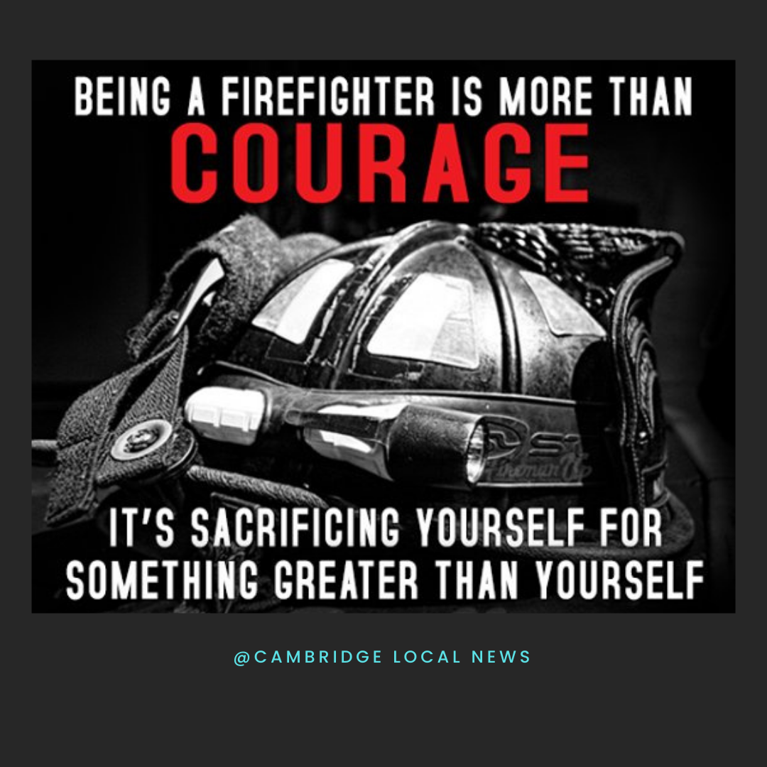 More Than Courage - Firefighters - Cambridge Local News
