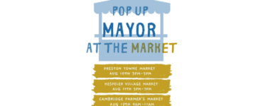 Cambridge Local News - "Pop Up Mayor" At The Market